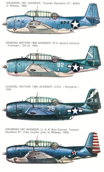 TBF/TBM Avenger,SB2C Helldiver,P47  ES0042