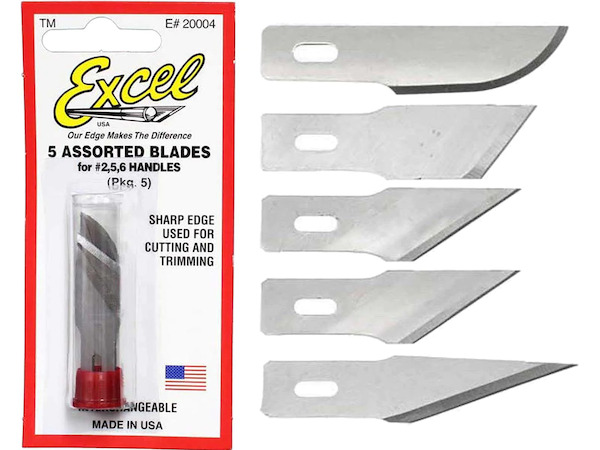 5 assorted Blades 20004