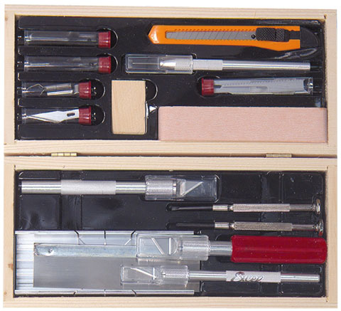 Modelers Deluxe Knife Set  44286