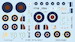 Supermarine Spitfires  LF MKVb. MKVIII, MKIXe "Sexy Spitfires"  ED-48003