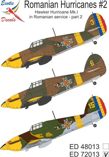 Romanian Hurricanes #2 - Hawker Hurricane Mk.I in Romanian service - part 2 ed48013