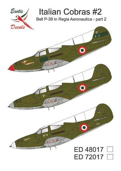 Italian Cobras #2 – Bell P-39 in Regia Aeronautica, part 2 ed48017