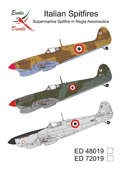 Italian Spitfires – Supermarine Spitfire in Regia Aeronatica ed48019