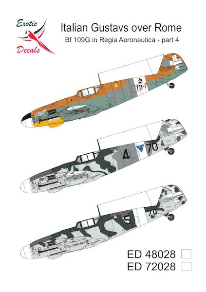 Italian Gustavs over Rome - Bf 109G in Regia Aeronautica - part 4  ed48028