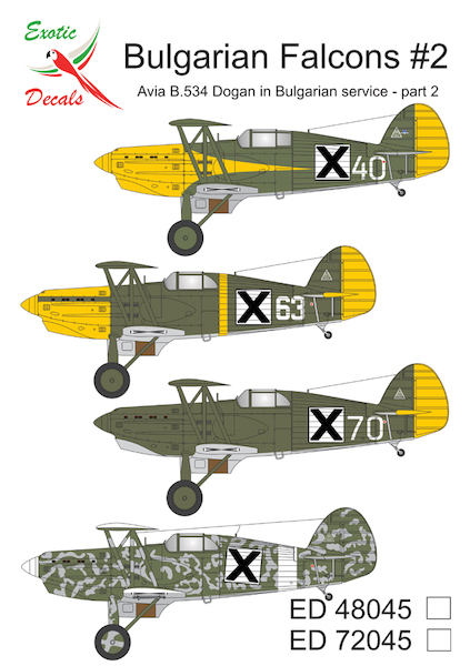 Bulgarian Falcons #2, Avia B534 Dogan in Bulgarian Service Part 2 ed48045