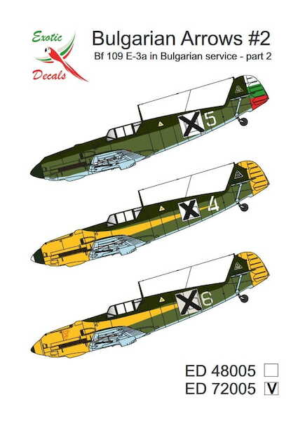 Bulgarian Arrows #1 - Bf 109 E-3a in Bulgarian service - part 2 ed72005