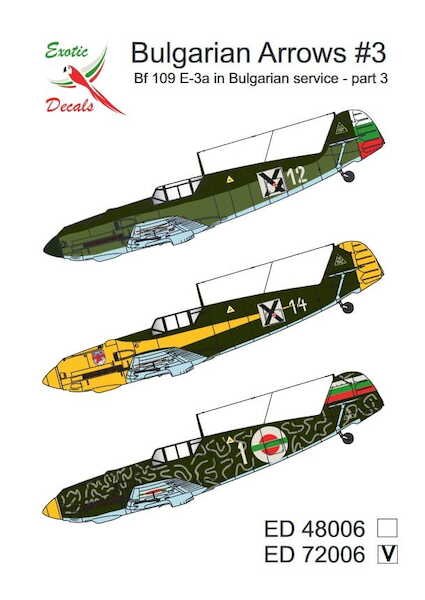 Bulgarian Arrows #1 - Bf 109 E-3a in Bulgarian service - part 3 ed72006