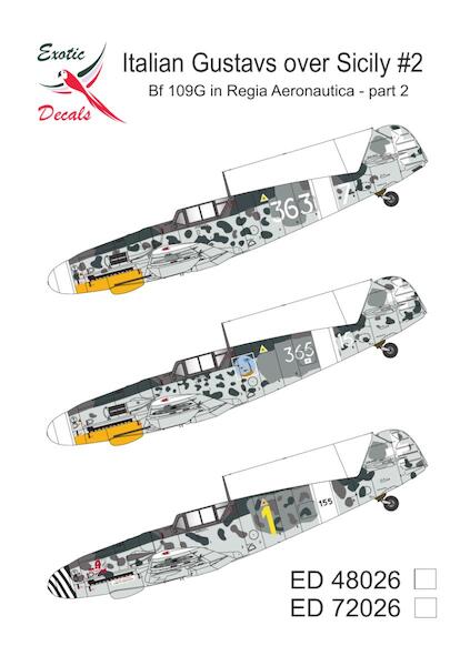Italian Gustavs over Sicily #2 - Bf 109G in Regia Aeronautica - part 2 ed72026