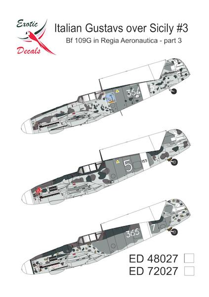 Italian Gustavs over Sicily #3 - Bf 109G in Regia Aeronautica - part 3 ed72027
