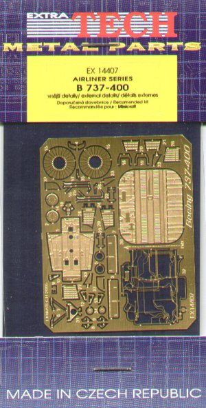 Boeing 737-400 Detail set (Minicraft)  EX14407