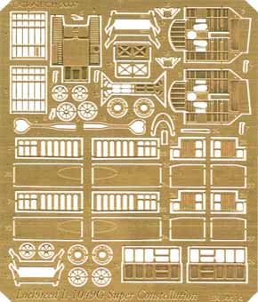 Lockheed L1049G Super Constellation external Details (Revell)  ex14414