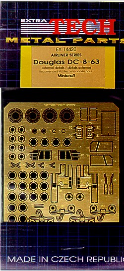 Douglas DC8-63 Detail set (Minicraft)  ex14420