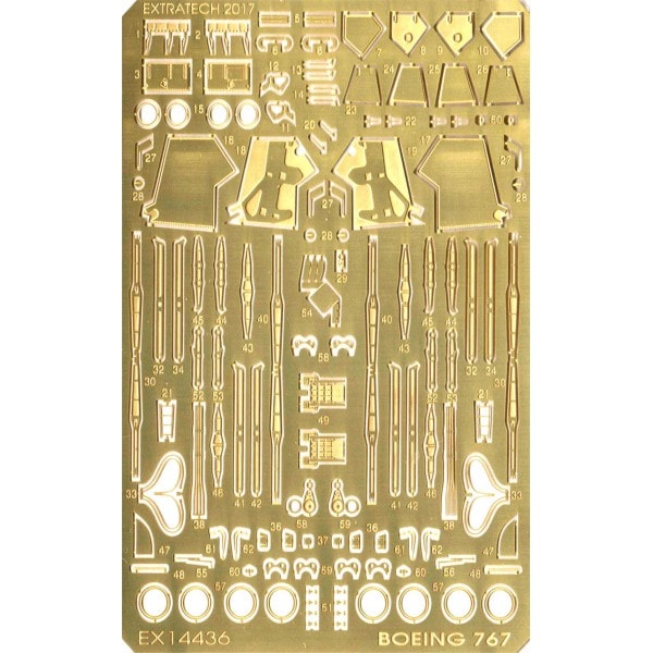 Boeing 767-300 Detail set (Zvezda)  EX14436
