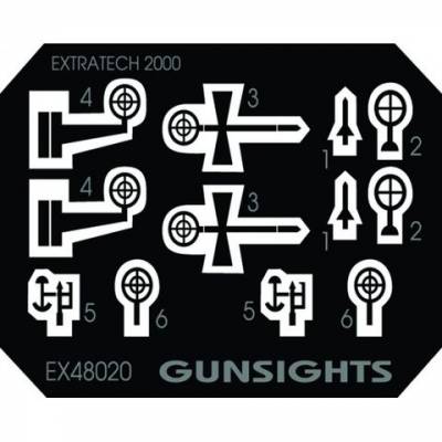 Gun sights for MG15, MG17,MG81,MG81Z,MG131,MG-FF  EX48020