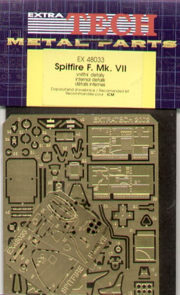 Supermarine Spitfire F MKVII Interior (ICM) EX48033