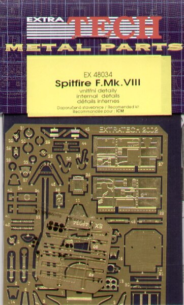 Supermarine Spitfire F MKVIII Interior (ICM)  EX48034