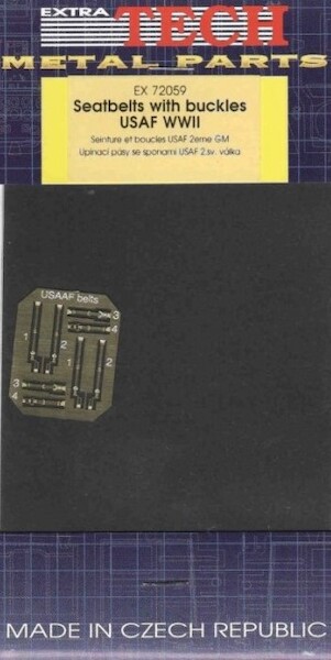 USAF Seatbelts & Buckles EX72059