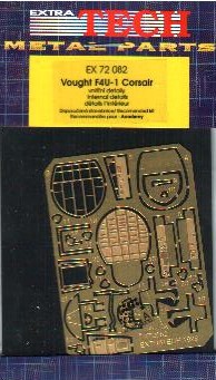Vought F4U-1 Corsair (Academy) Internal Details EX72082