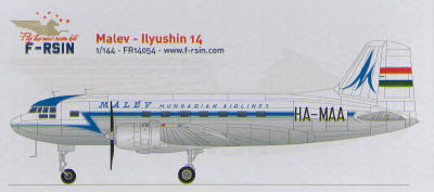 Ilyushin IL14 (Malev)  FR14054