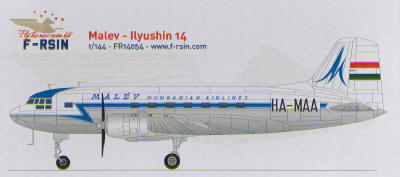 Ilyushin IL14 (Malev) FR14054