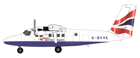 De Havilland Canada DHC6 Twin-Otter (British Airways) FR14120