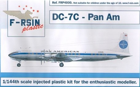 Douglas DC7C (PanAm)  FRP4000