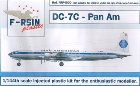 Douglas DC7C (PanAm) FRP4000