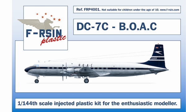 Douglas DC7C (BOAC) FRP4001