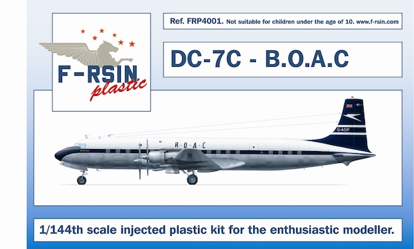 Douglas DC7C (BOAC)  FRP4001