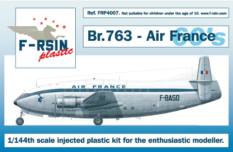 Breguet BR763 Deux ponts (Air France '60's) FRP4007