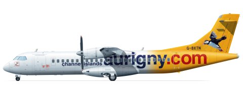 ATR72 (Aurigny)  FRP4032