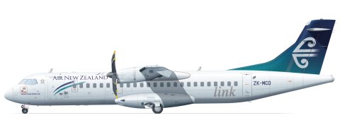 ATR72 (Air New Zealand) FRP4038