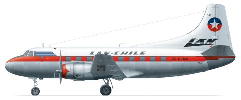 Martin 2-0-2 (LAN Chile) FRP4064