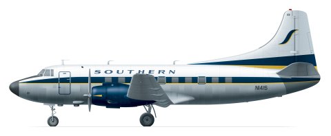 Martin 4-0-4 (Southern) FRP4067