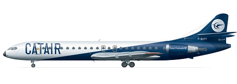 Caravelle 12 (CAT Air) FRP4072