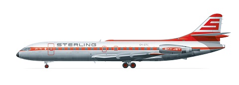 Caravelle 10B (Sterling)  FRP4073