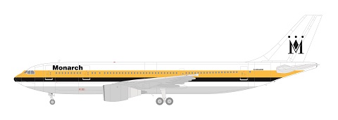 Airbus A300-600 (Monarch) FRP4083