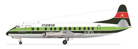 Viscount 800 (Manx)  FRP4085