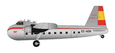 Bristol Freighter Mk.21 (Aviaco) FRP4101