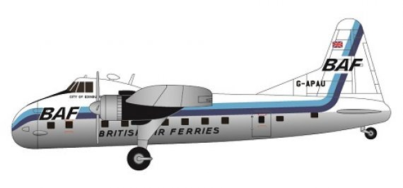 Bristol Superfreighter Mk.32 ( BAF - blue)  FRP4106