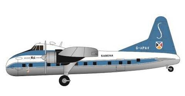 Bristol Superfreighter Mk.32 (Sabena)  FRP4111