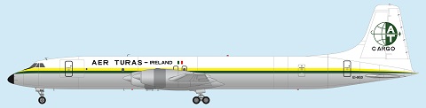 Canadair CL44J (Aer Turas)  FRP4124