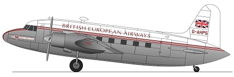 Vickers Viking (British European Airlines BEA) FRP4128