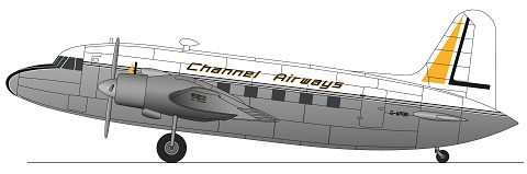 Vickers Viking (Channel Airways ) FRP4131