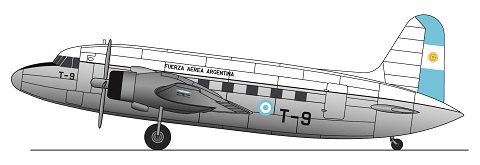 Vickers Viking (Fuerza Area Argentina)  FRP4133