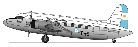 Vickers Viking (Fuerza Aérea Argentina)  FRP4133
