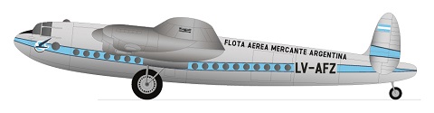 Avro York (FAMA Flota Aérea Mercante Argentina) FRP4142