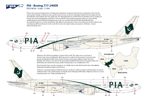 Boeing 777-200 (PIA "2004") FDS14034