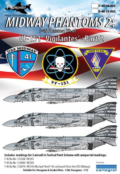 Midway Phantoms 2: VF-151 Part 2 F4D48-003