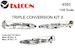 Triple Conversion Kit 10(ME109G-12,ME109G-14,FW190 TRIPCON 10